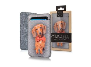 4251810840348 - Cofi 1453 - Universal Pocket Handyhülle Slim Pocket Schutzhülle Cover 10x17cm Case Motiv Basset