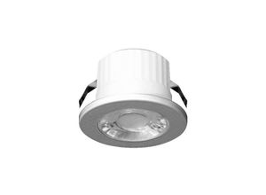 4251810843424 - Led Mini Einbaustrahler 3W Spot IP54 Wassergeschützt 240 Lumen 3000K Warmweiß Einbauleuchte Spotlight Rund Silber - Braytron