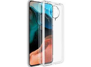 4251810843974 - cofi1453® Silikon Hülle Basic kompatibel mit XIAOMI REDMI NOTE 9T PRO Case TPU Soft Handy Cover Schutz Transparent - Transparent