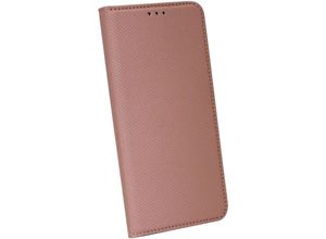 4251810846944 - cofi1453 Buch Tasche Smart kompatibel mit SAMSUNG GALAXY A12 (A125F) Handy Hülle Etui Brieftasche Schutzhülle mit Standfunktion Kartenfach Rose