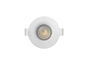 4251810847514 - Einbauleuchte Spot led 7W 560 Lumen sqr Ø70mm Wasserdicht IP54 Downlight 3000K-6500K Rund Weiß - Braytron