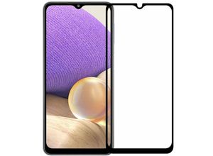 4251810849471 - cofi1453® 5D Schutzglas kompatibel mit Samsung Galaxy A32 5G (A326F) gebogen gehärtetem Glas Film voll Klebstoff und Abdeckung