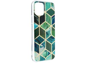 4251810855878 - Handy Hülle Schutz Cover Case Marble Cosmo Muster Handyschale Tasche kompatibel mit iPhone 11 Pro Motiv 8