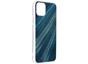 4251810856172 - Markenlos - Handy Hülle Schutz Cover Case Marble Cosmo Muster Handyschale Tasche kompatibel mit iPhone 12 Mini Motiv 10