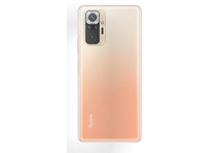 4251810858930 - cofi1453® Silikon Hülle Basic kompatibel mit XIAOMI REDMI NOTE 10 PRO MAX Case TPU Soft Handy Cover Schutz Transparent - Transparent