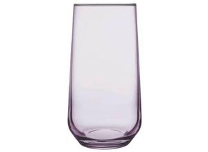 4251810864221 - Allegra Universal Mehrzweck-Wassergläser 3er-Set Geeignet für Wein Säfte Soda 470 ml (Highball) 420015 Lila - Pasabahce