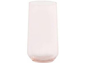 4251810864238 - Allegra Universal Mehrzweck-Wassergläser 3er-Set Geeignet für Wein Säfte Soda 470 ml (Highball) 420015 Pink - Pasabahce