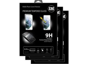 4251810864559 - cofi1453 3X Panzer Schutz Glas 9H Tempered Glass Display Schutz Folie Display Glas Screen Protector kompatibel mit SAMSUNG GALAXY S21 FE