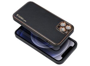 4251810866034 - cofi1453 Leder Case Hülle Handyschale Handy-Hülle Cover Bumper kompatibel mit Xiaomi Redmi Note 10s Schwarz