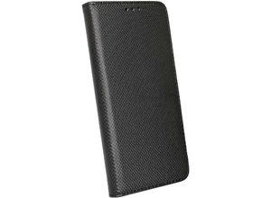 4251810869691 - cofi1453® Elegante Buch-Tasche Hülle Smart Magnet kompatibel mit MOTOROLA MOTO G50 Leder Optik Wallet Book-Style Cover Schale in Schwarz