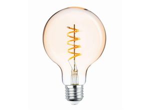 4251810878419 - Forever Light - E27 4W led Filament Lampe Vintage Glühbirne 250 lm Warmweiß 2000K G95 sf Gold