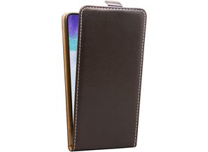 4251810892613 - cofi1453® Flip Case kompatibel mit Samsung Galaxy S21 FE Handy Tasche vertikal aufklappbar Schutzhülle Klapp Hülle Schwarz - Schwarz