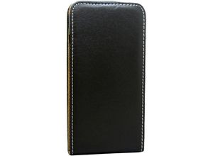 4251810892620 - cofi1453® Flip Case kompatibel mit iPhone 13 Handy Tasche vertikal aufklappbar Schutzhülle Klapp Hülle Schwarz - Schwarz