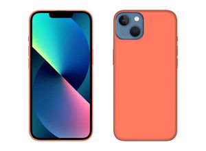 4251810893443 - cofi1453® Soft Case Jelly kompatibel mit Schutzhülle Handyhülle Case Bumper in iPhone 13 Pro Pink - Schwarz