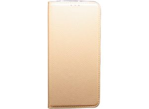 4251810894716 - cofi1453® Buch Tasche Smart kompatibel mit Alcatel 1S 2021 Handy Hülle Etui Brieftasche Schutzhülle mit Standfunktion Kartenfach Gold