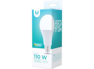 4251810900691 - Forever - 1x LED-Lampe E27 A65 18W Leuchtmittel Birne 3000K Warmweiß 1680 Lumen Lampe ersetzt 110W Glühbirne Energiesparlampe 230V