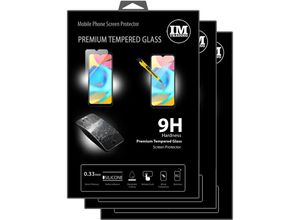 4251810902664 - cofi1453 3X Panzer Schutz Glas 9H Tempered Glass Display Schutz Folie Display Glas Screen Protector kompatibel mit Alcatel 3L 2021