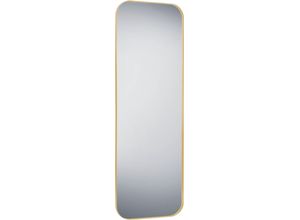 4251820307442 - Dekospiegel MIRRORS AND MORE Britney gold (goldfarben) Spiegel B H T 50cm x 150cm x 28cm glänzend Metall Wandspiegel B50cm H150cm T28cm