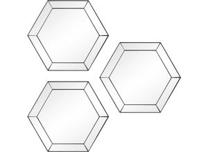 4251820309149 - Dekospiegel MIRRORS AND MORE Alexandra schwarz B30cm H26cm T2cm Glas Spiegel