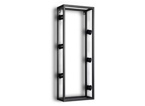 4251820309170 - Weinregal MIRRORS AND MORE Annabell Regale Gr B H 25 cm x 69 cm schwarz Platz für 6 Flaschen