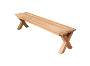 4251854722051 - riess-ambiente Gartenbank EMPIRE TEAK - 180cm Sitzbank Teakholz wetterfest