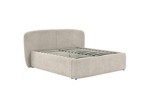 4251854753987 - riess-ambiente Boxbett ART DECO 180x200cm greige Bouclé mit Stauraum inkl Matratze und Topper 4251854753987 - riess-ambiente Boxbett ART DECO 180x200cm greige Bouclé mit Stauraum inkl Matratze und Topper
