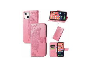 4251860888970 - Hülle Handy Schutz für Apple iPhone 13 mini Case Cover Tasche Etuis Bumper Rosa