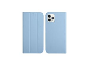 4251860890386 - Hülle Handy Schutz für Apple iPhone 13 Pro Case Flip Cover Tasche Etuis Blau Neu