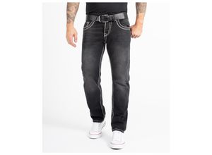 4251882510323 - Jeans Comfort Fit dicke Nähte Loose Fit