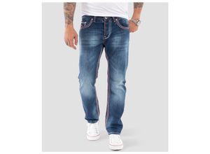 4251882523514 - Jeans Comfort Fit dicke Nähte Loose Fit