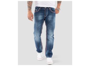 4251882523620 - Jeans Comfort Fit dicke Nähte Loose Fit