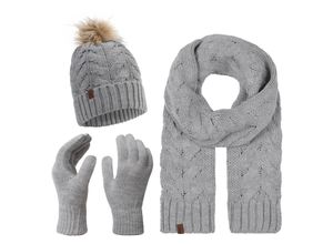 4251882545233 - Schal Mütze Handschuhe Set Winterset