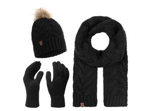 4251882545240 - Schal Mütze Handschuhe Set Winterset