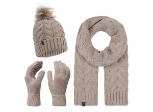 4251882545295 - Schal Mütze Handschuhe Set Winterset