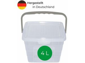 4251888506689 - Aufbewahrungsbox Box + Deckel - Transparent - Novaliv