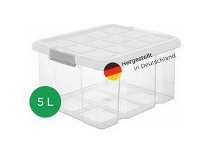 4251888511409 - Novaliv Aufbewahrungsbox 1x Aufbewahrungsbox 1x Deckel - Transparent