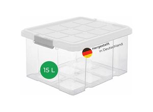 4251888511492 - Aufbewahrungsbox 1x Aufbewahrungsbox 1x Deckel - Transparent - Novaliv