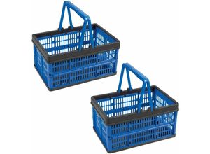 4251888514080 - Novaliv - 2x Faltbox Klappbox - blau