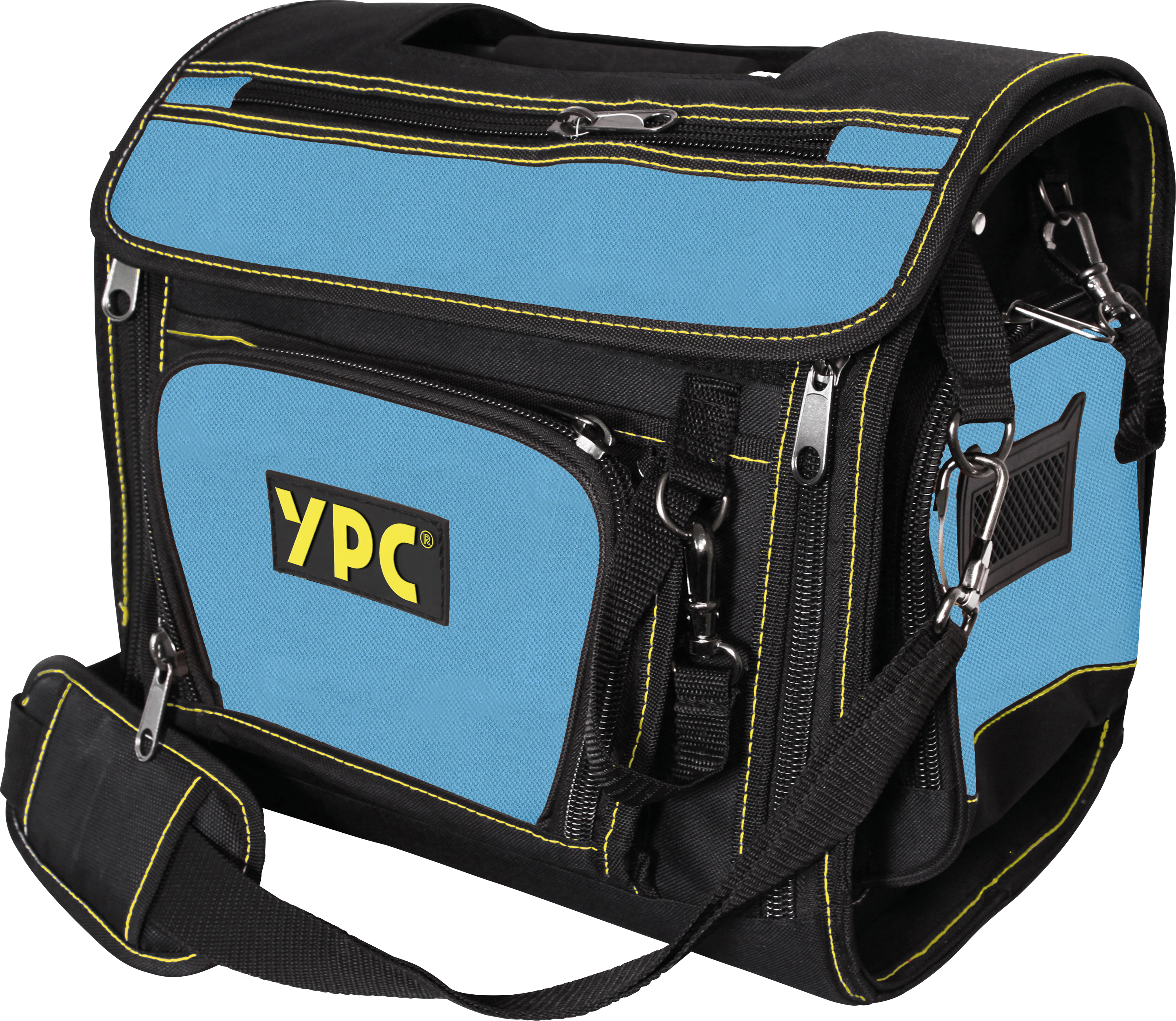 4251896300064 - YPC BG00003BKBU - Foreman Werkzeugtasche XL Blau-Schwarz 37x36x27cm 20 kg Tra