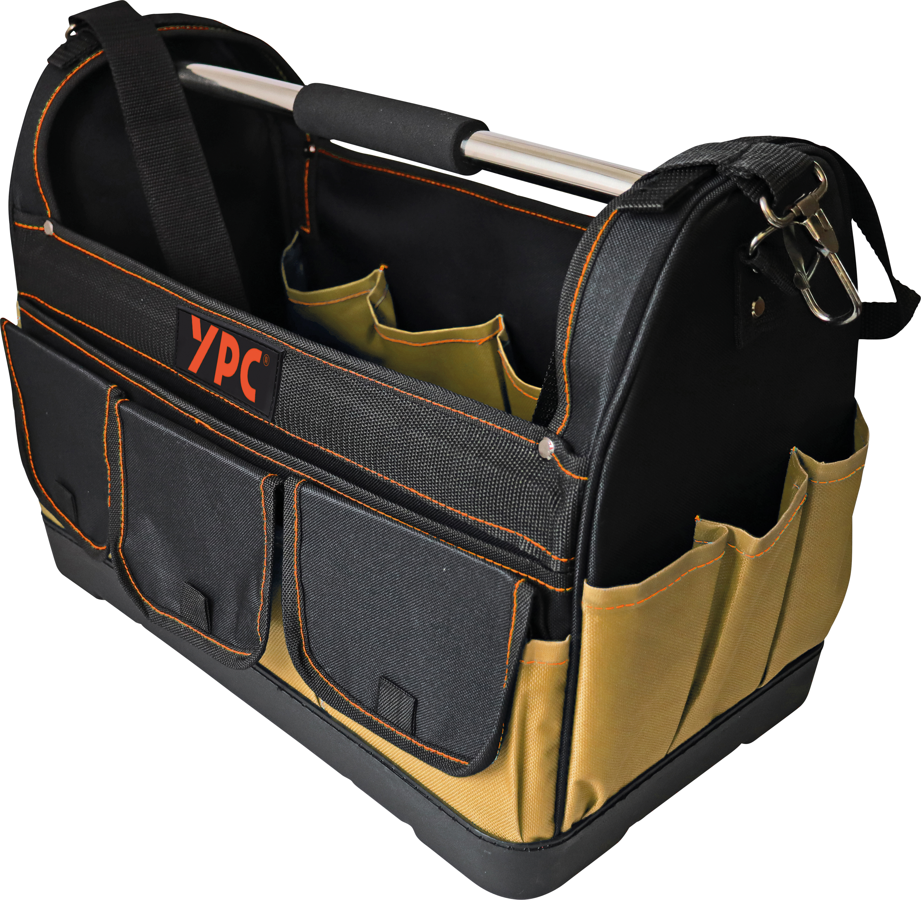 4251896300149 - YPC BG00005BKSD - Pioneer Werkzeugkorb XXL Sand-Schwarz 45x35x23cm 20 kg Trag