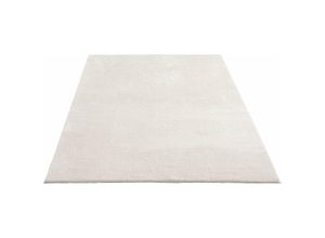 4251901212658 - The Carpet - Teppich waschbar und Anti-Rutsch Uni-Farben Creme 80 x 150 cm