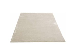 4251901212719 - The Carpet - Teppich waschbar und Anti-Rutsch Uni-Farben Beige 120 cm Rund