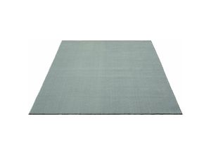 4251901213259 - The Carpet - Teppich waschbar und Anti-Rutsch Uni-Farben Blau 120 cm Rund