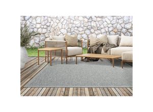 4251901214089 - The Carpet - Moderner In- Outdoor Teppich Grau 120 x 160 cm