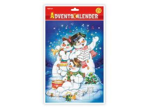 4251901501592 - Adventskalender Schneemann-Kapelle Adventskalender mit Türchen