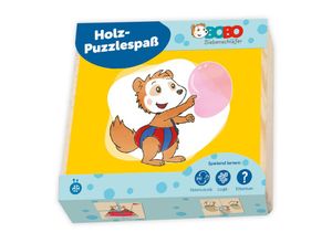 4251901504180 - Bobo Siebenschläfer Erster Puzzlespaß Holzpuzzle