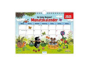 4251901506825 - Der kleine Maulwurf Monatsterminer Monatskalender 2025