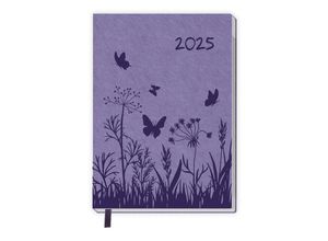 4251901507099 - Taschenkalender A7 Soft Touch Blumen 2025