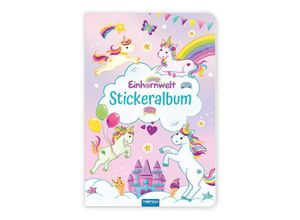 4251901508089 - Mein Stickeralbum Einhornwelt Stickerbuch Kartoniert (TB)