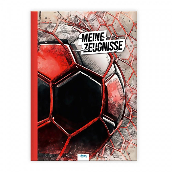 4251901508218 - Zeugnismappe DIN A4 10 Hüllen Fußball 4251901508218 TRÖTSCH VERLAG